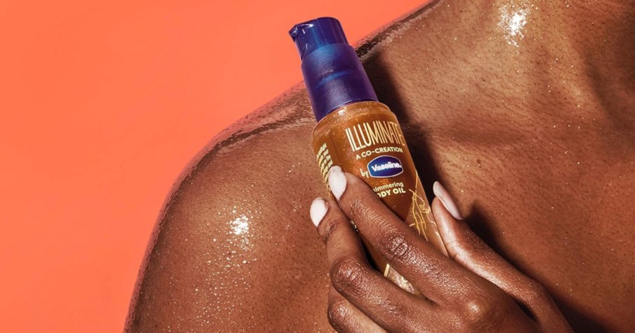 Vaseline Shimmering Body Oil Only $6 Shipped on Amazon (Over 6K Bought This Month!)