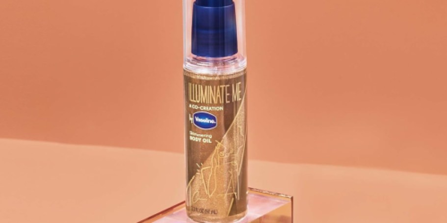 Vaseline Shimmering Body Oil Only $6.65 Shipped on Amazon (Over 6K Bought This Month!)