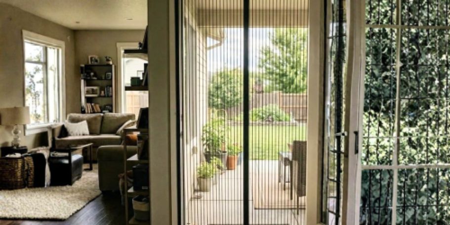 Magnetic Screen Doors from $8 on Amazon