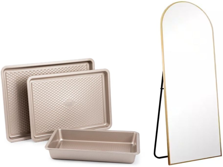Table & Thyme Bakeware and a Full-Length Mirror