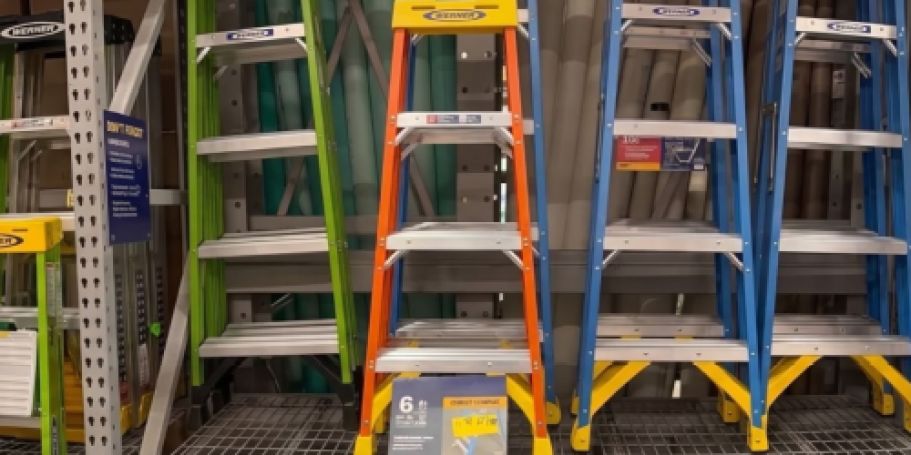 Werner Extendable Ladder Just $79 on Lowes.com (Reg. $149) | Holds Up to 350 Lbs