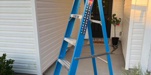 This Popular Werner Step Ladder Is on Sale at Lowe’s