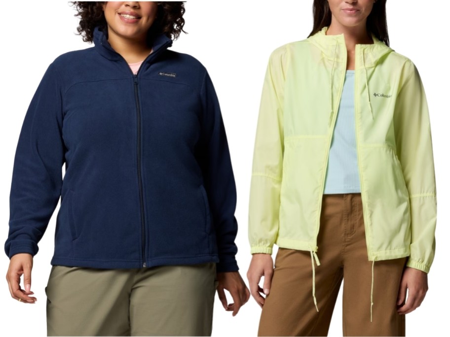 two women in outerwear