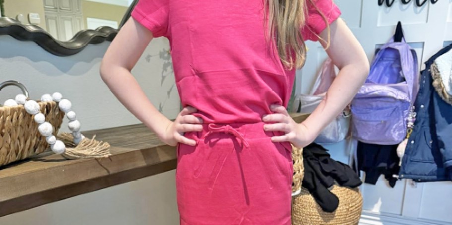 Girls Tee & Skort Outfit Set Only $8.99 on Amazon (Reg. $15)