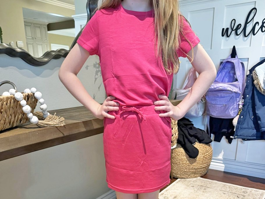 Girls Tee & Skort Outfit Set Only $8.99 on Amazon (Reg. $15)