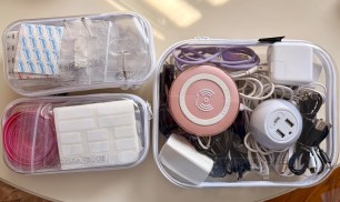 Clear Hard Shell Zipper Case 3-Pack Only $9.99 on Amazon