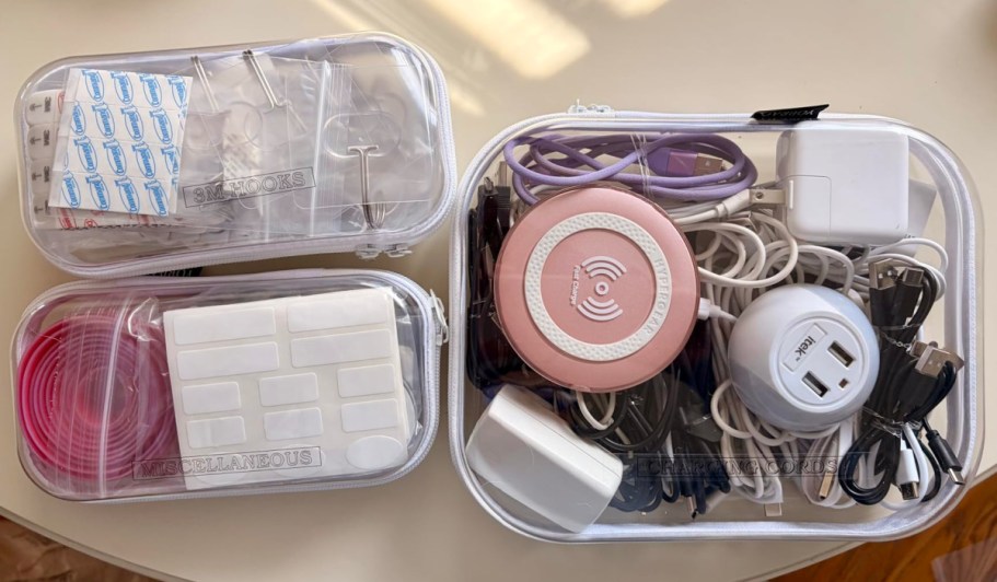 Clear Hard Shell Zipper Case 3-Pack Only $11.72 Shipped for Amazon Prime Members