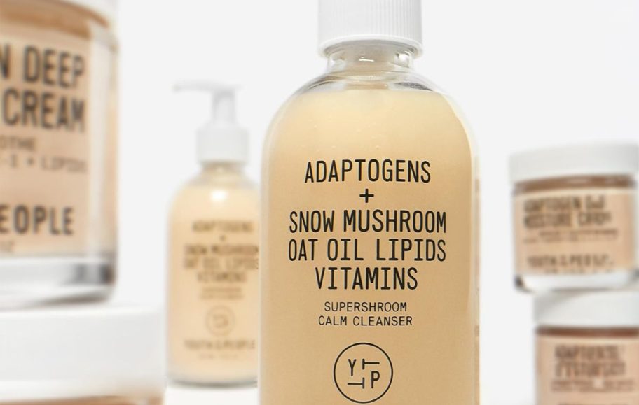 Youth to the people skincare bottles and jars