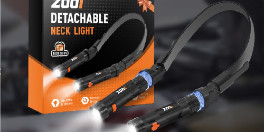 Powerful Neck Flashlight Just $10.99 on Amazon (Father’s Day Gift Idea!)