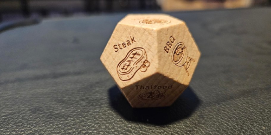 End The Dinner Debate w/ These Fun $2.99 Date Night Dice on Amazon
