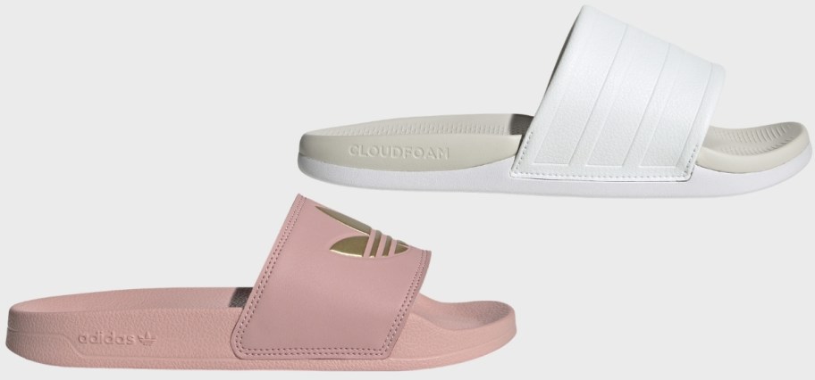men and womens slide shoes
