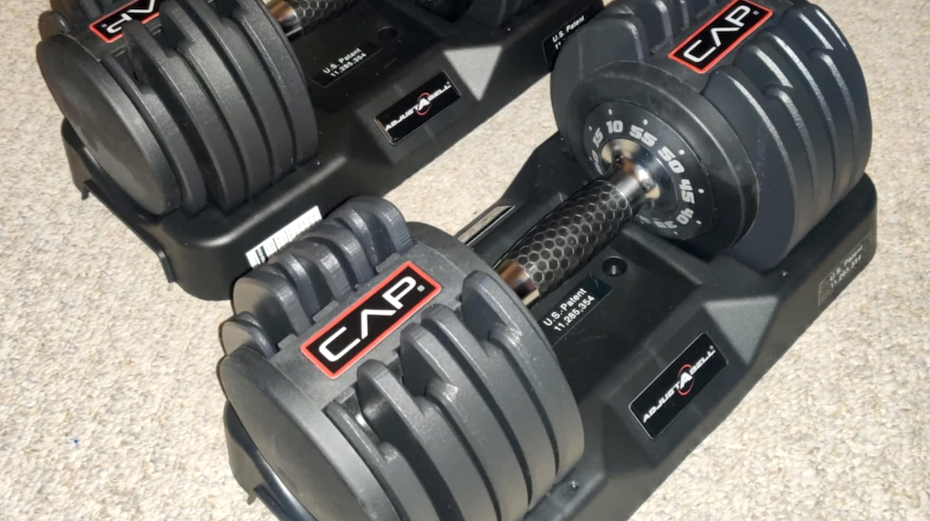 adjustable dumbbells 