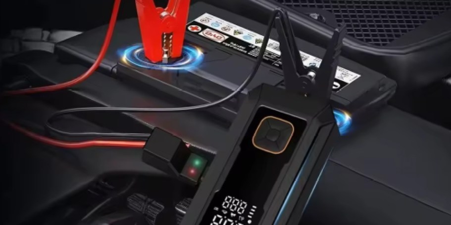 Car Jump Starter & Air Compressor Only $25.94 Shipped (Reg. $76)