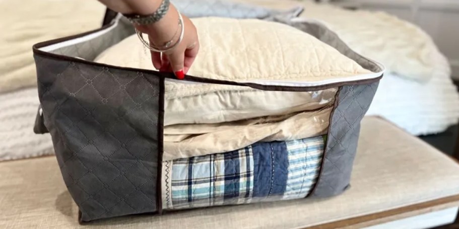 Foldable Storage Tote 6-Pack Only $10.99 on Amazon (Reg. $20)