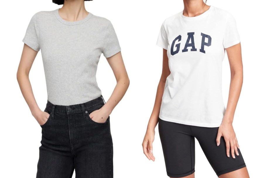 women in gray and white t shirts