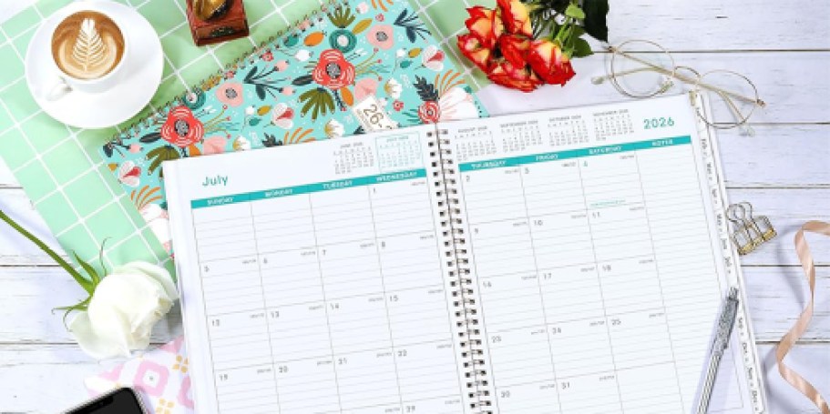Today ONLY: Weekly & Monthly Planners Just $4.49 on Amazon