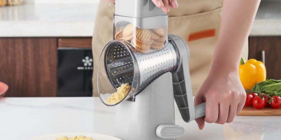Rotary Cheese Grater Just $15.99 on Amazon (Reg. $32)