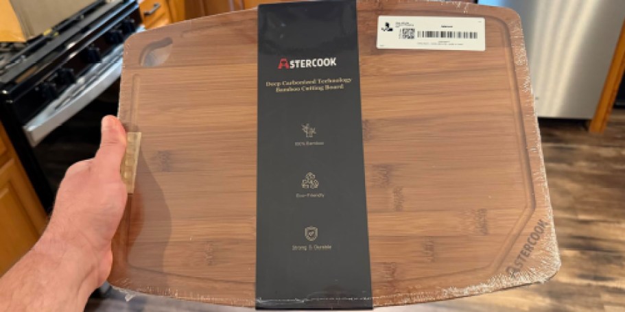 Large Bamboo Cutting Board Only $7.49 Shipped for Amazon Prime Members (Reg. $25)