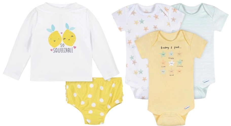 baby n toddler 2 pice rashguard and diaper cover