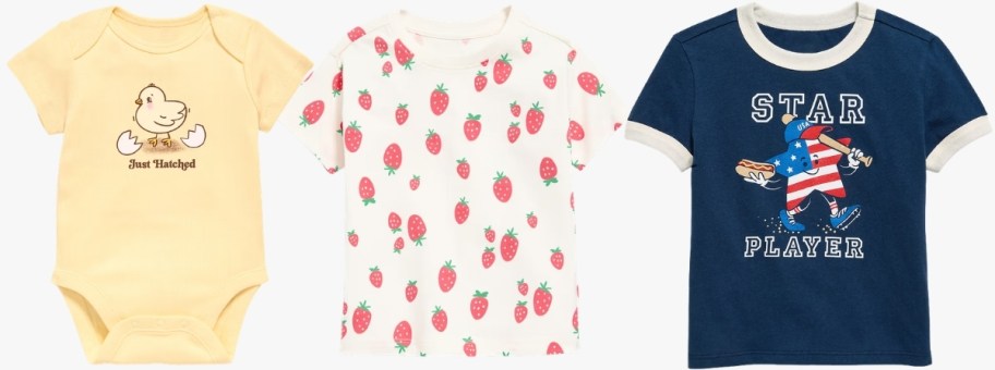 baby, and toddler old navy tees
