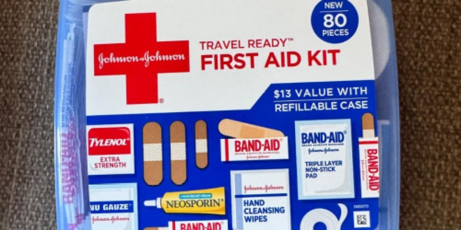 Band-Aid 80-Piece First Aid Kit Only $5 Shipped on Amazon (Reg. $15)