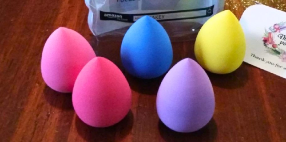 This Highly-Rated Makeup Sponge 5-Pack is Only $2.69 Shipped on Amazon