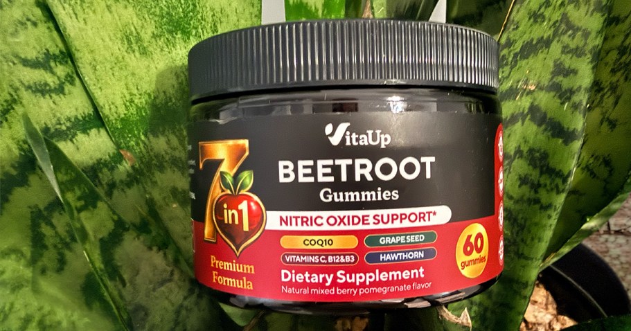 Beet Root Gummies Just $14.94 Shipped on Amazon | Supports Circulation & Heart Health