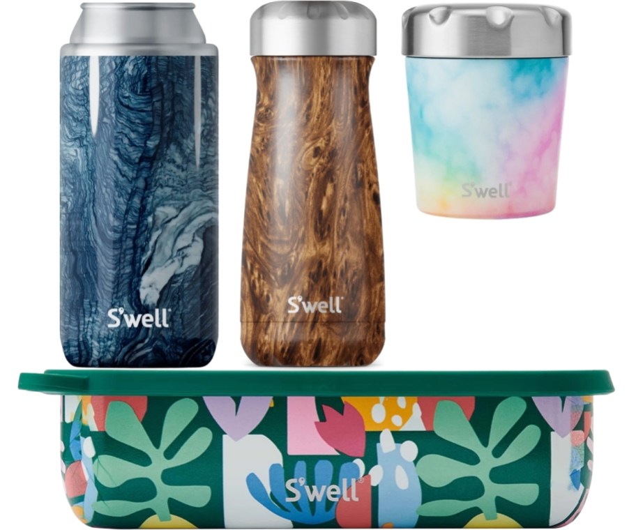 swell bento, can chiller tumbler and icecream chller