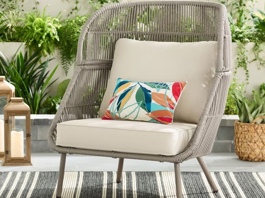 Up to 65% Off Walmart Patio Furniture Sale | Wicker Accent Chair Just $197 Shipped