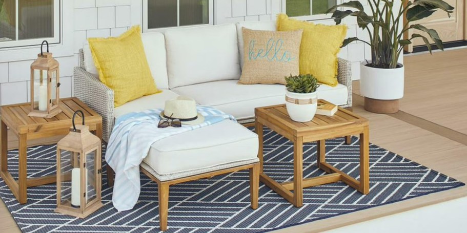 Up to 65% Off Walmart Patio Furniture Sale | Sofa w/ Chaise Only $278.80 Shipped