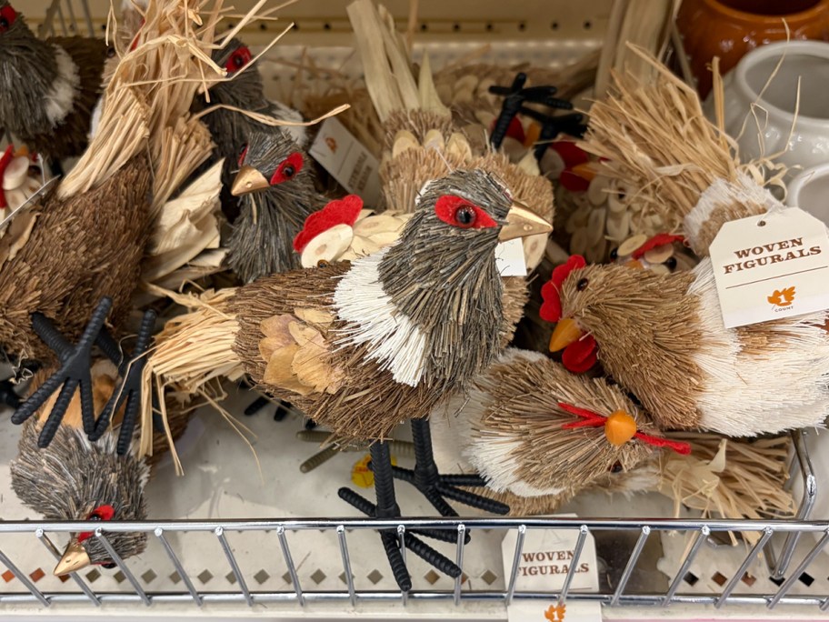 wood bird figures 