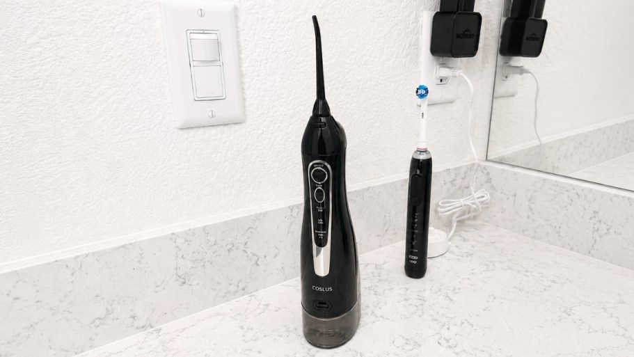 Cordless Water Flosser Just $7.99 Shipped on Amazon | One Charge Lasts Up to 30 Days!