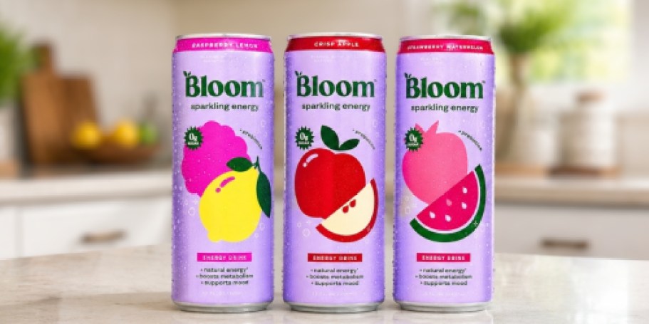 Bloom Sparkling Energy Drinks Just $1 Each on SamsClub.com