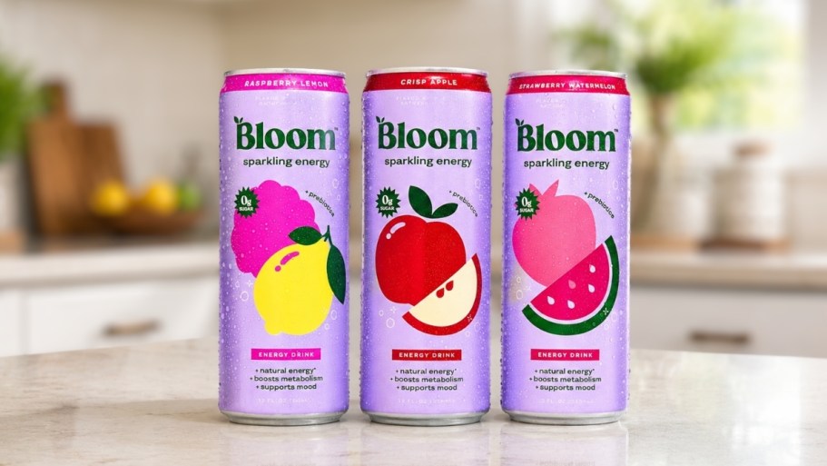 Bloom Sparkling Energy Drinks Just $1 Each on SamsClub.com