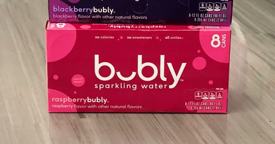 bubly Sparkling Water 8-Pack Only $3.21 Shipped on Amazon