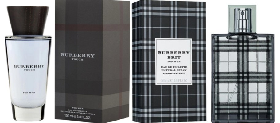 two burberry men's colognes