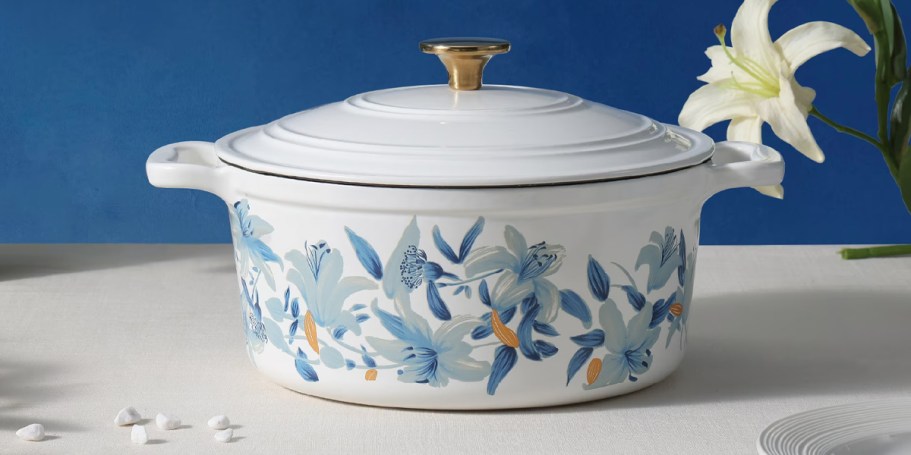 Carote Cast Iron Dutch Oven w/ Mitts & Pot Pad Only $32.99 on Walmart.com (Reg. $70)