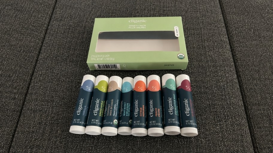 Cliganic Organic Lip Balm 8-Pack Just $7.99 Shipped on Amazon (Only $1 Each!)