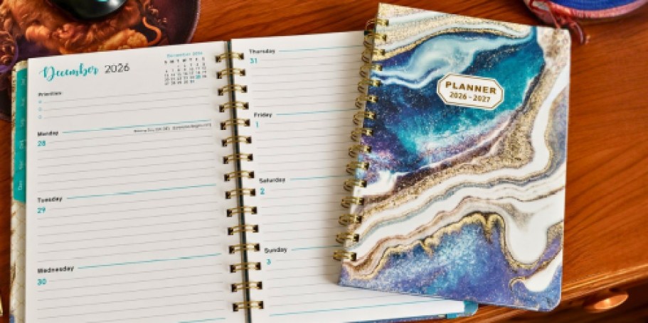 Weekly & Monthly Planners Just $4.49 on Amazon