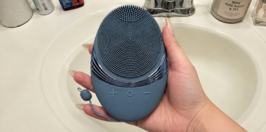 Rechargeable Facial Scrubber Just $5.99 Shipped for Prime Members (Reg. $13)