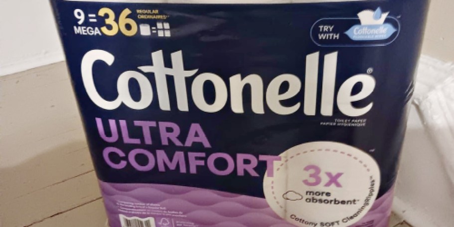 Cottonelle Toilet Paper Mega Rolls 32-Count Just $22.61 Shipped on Amazon