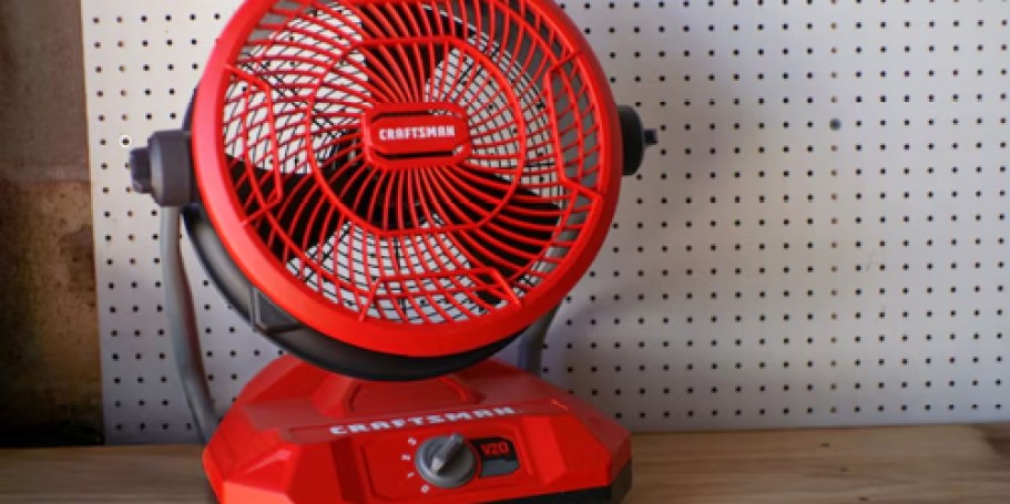 Lowe’s Daily Deals = $49 Craftsman Fan, Up to 50% Off Vanities & More