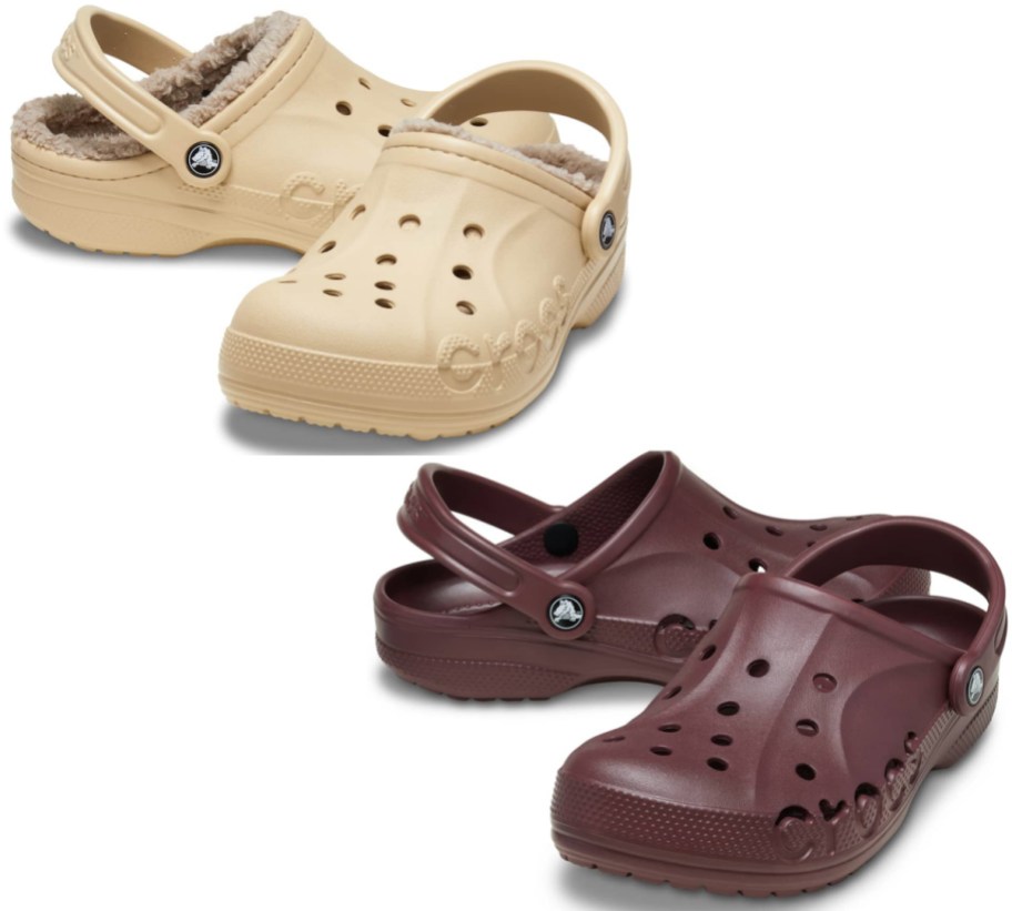 adult lined clogs and unlined clogs