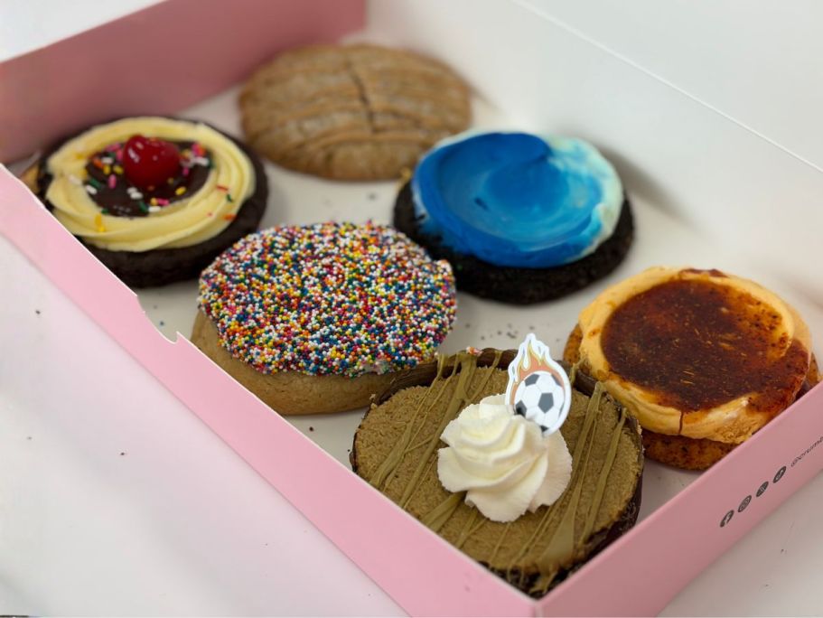 Today Only: SIX Crumbl Cookies for The Price Of FOUR (We Know Stetson Is Excited!)