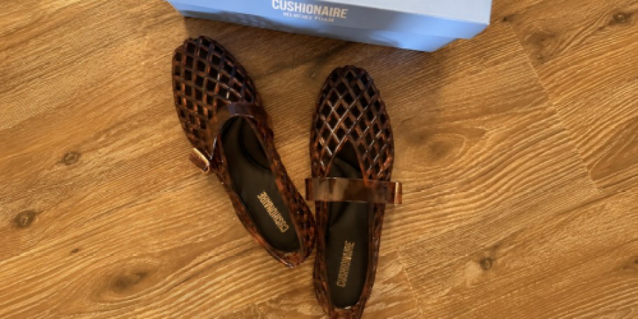 Jelly Shoes Got a Glow-Up! Cushionaire Flats Just $37.98 Shipped for Prime Members