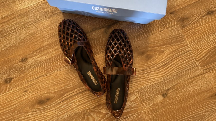 Jelly Shoes Got a Glow-Up! Cushionaire Flats Just $37.98 Shipped for Prime Members