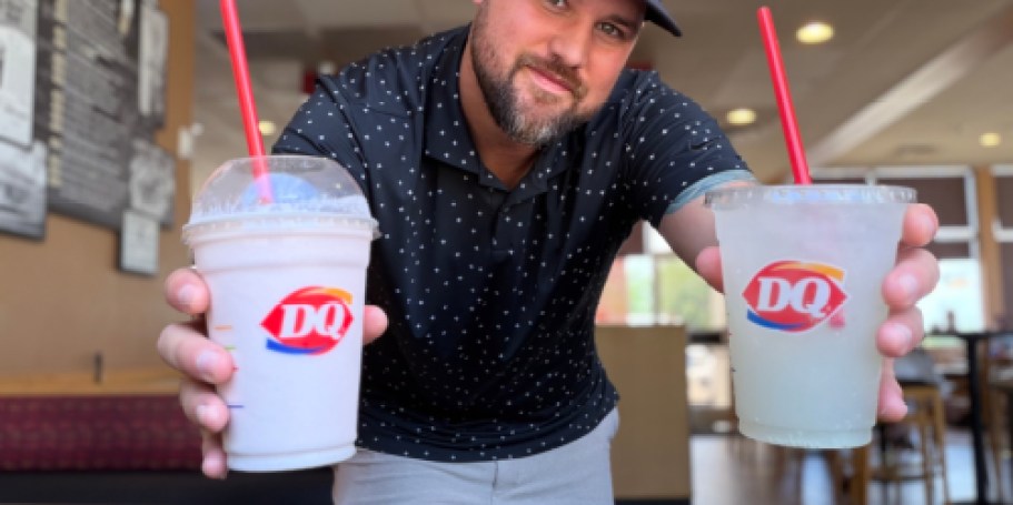Score 50¢ Dairy Queen Lemonade Cooler or Sparkler Drinks