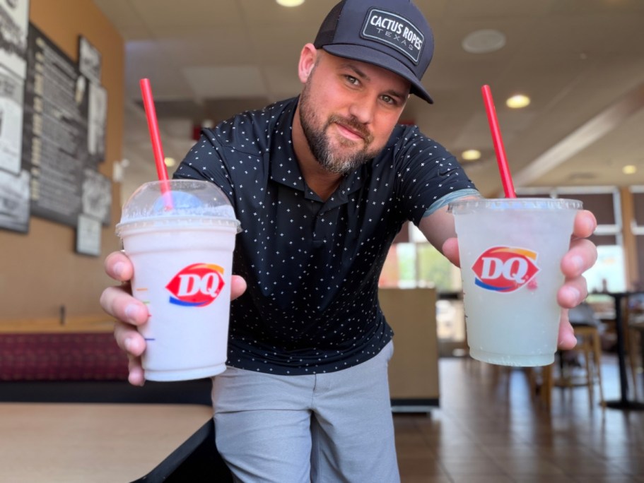Score 50¢ Dairy Queen Lemonade Cooler or Sparkler Drinks