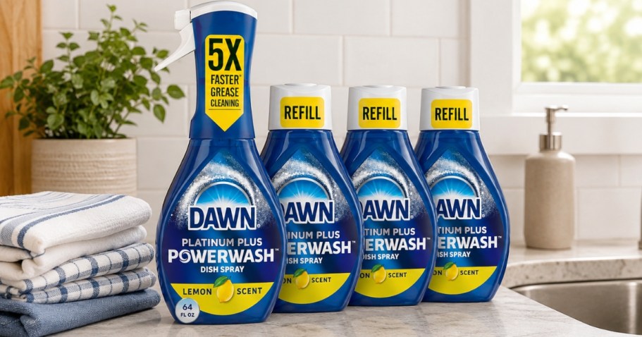 Dawn Powerwash Starter Kit Just $11 Shipped on Amazon (Reg. $18)