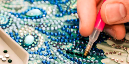 Diamond Art Painting Kit Only $3.99 on Amazon (Over 30 Options!)